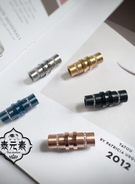 新马泰台热卖钛钢泰国佛牌链配件DIY饰品挂扣CNC镶钻不掉色磁吸扣