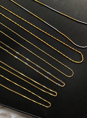 厂价钛钢不掉色防敏迷你泰国佛牌链子时尚吊坠项链女锁骨链短链女