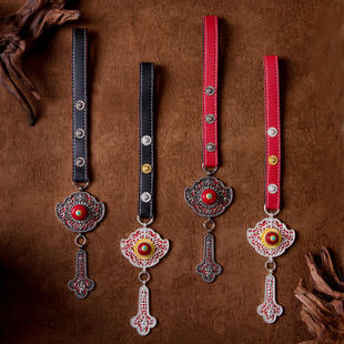 藏族配饰配饰腰带藏式皮带铜合金藏袍服装锅庄舞腰挂复古蒙古风