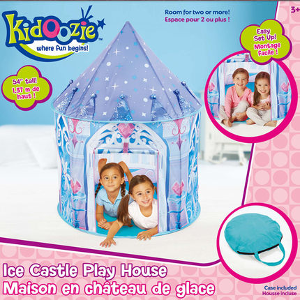包邮美国kidoozie冰雪奇缘儿童帐篷户外游戏蓬蒙古包环保游戏屋