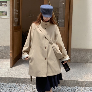 【新款】秋装韩系气质宽松风衣外套253A-2521-P189-K279图片