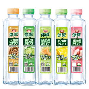 栗子园体碱苏打水400ml*24瓶整箱