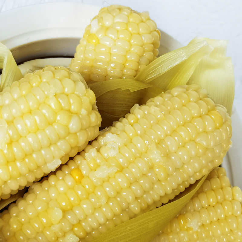 天勤粒粒净10条黏粘甜糯米玉米即食玉米棒真空玉米新鲜 糯玉米