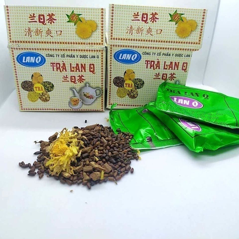 越南TRA LAN Quy 兰桂茶(原兰Q茶)清热下火凉茶 1盒hop(7gx10goi)