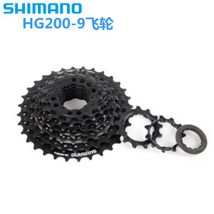 正品shimano 禧玛诺CS-HG200-9飞轮 山地车9速 27速 20-9升级卡飞