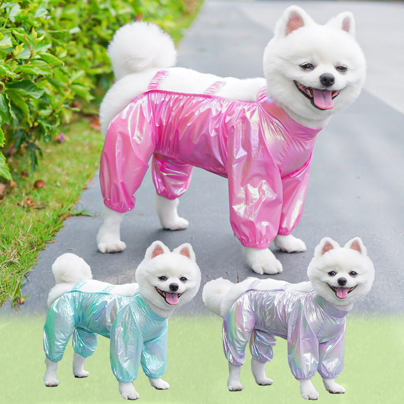 清仓春夏狗狗防尘防脏防虫轻薄四脚裤护腿狗狗衣服猫咪衣服用品