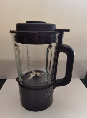 美的破壁机配件PB40E253/254/255/258/PB40Q3原厂加热搅拌玻璃杯