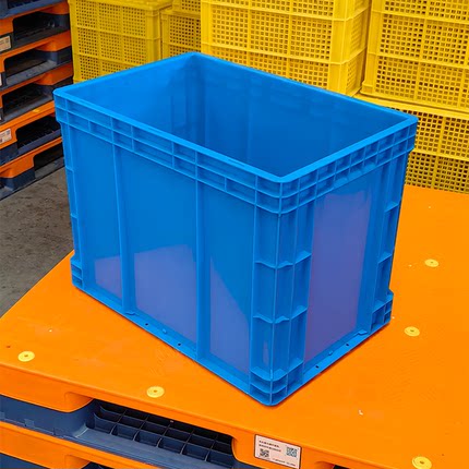 大容量600*400*450物流箱加高加厚整加深周转箱养鱼水箱超大盒