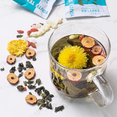 花果茶蜜桃乌龙靓茶铺子