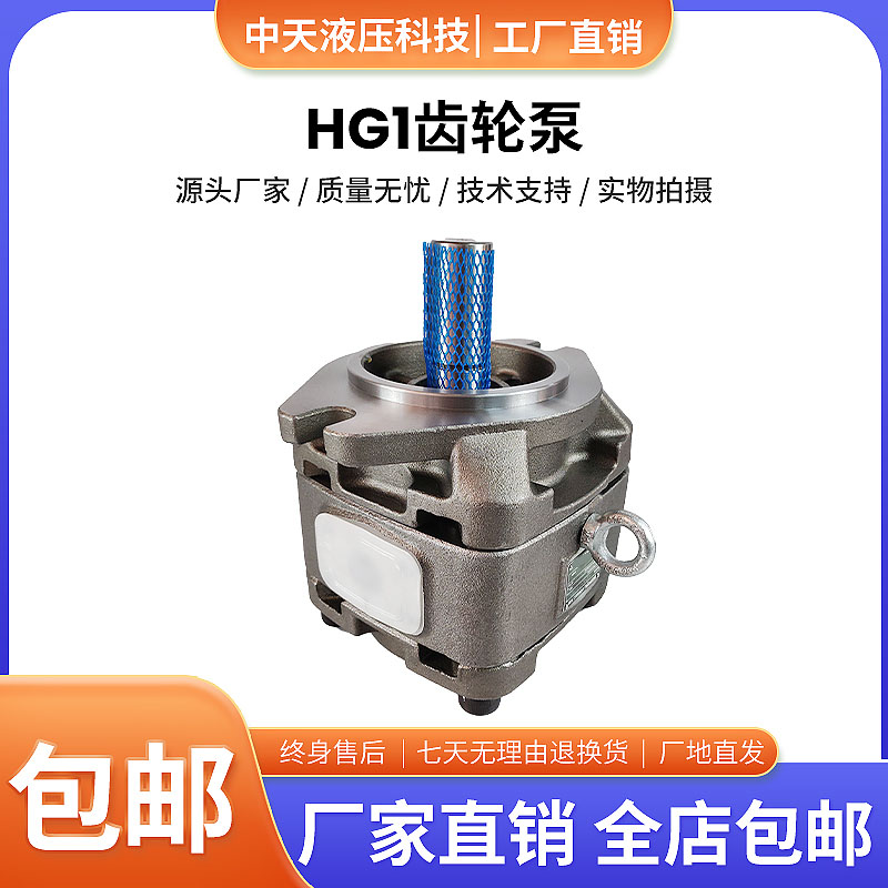 齿轮泵油泵总成HG0HG1HG2