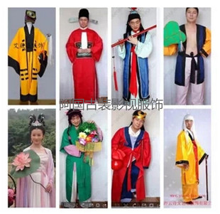 八仙过海全套道具服装张果老吕洞宾铁拐李何仙姑古代戏服影视服装