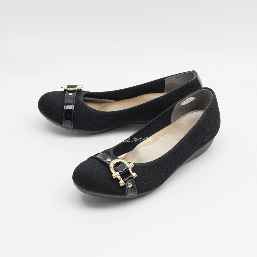 日本进口女士浅口单鞋时尚舒适百搭款3.5cm跟高667x