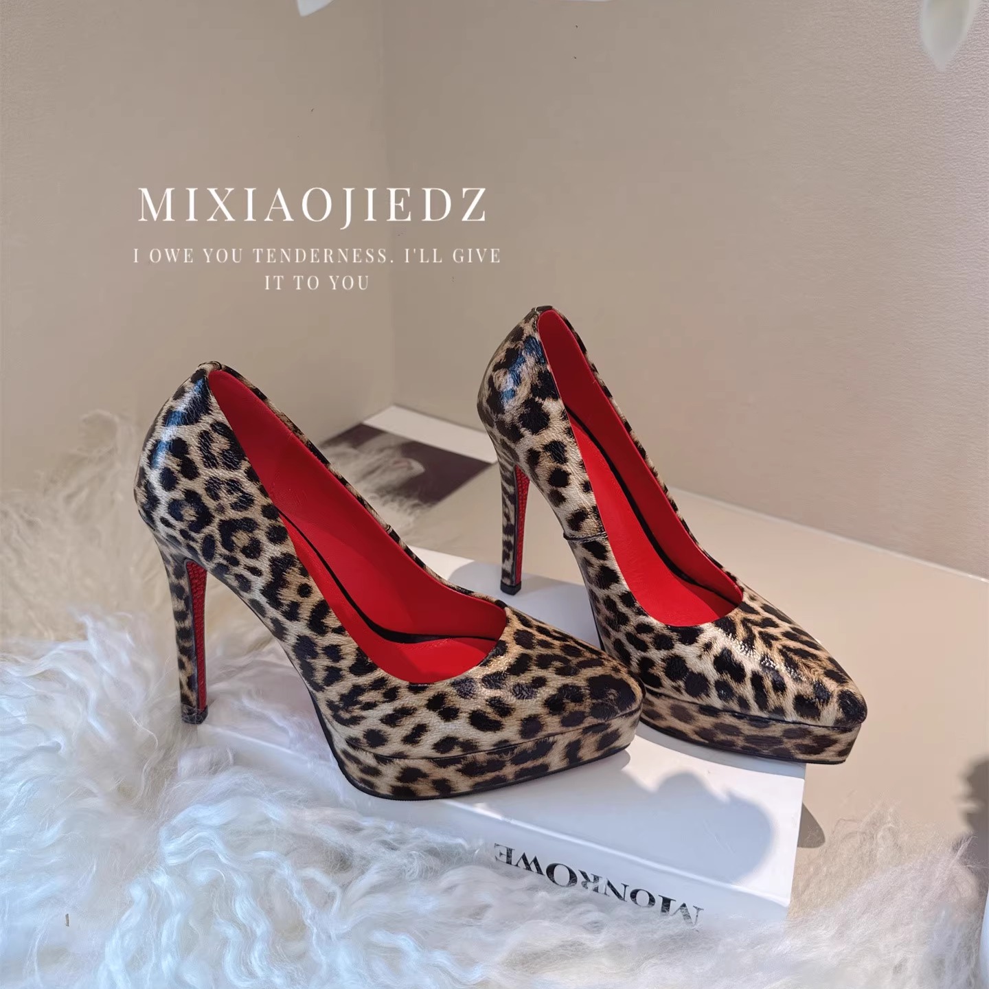 2025新款红底正装尖头高跟鞋