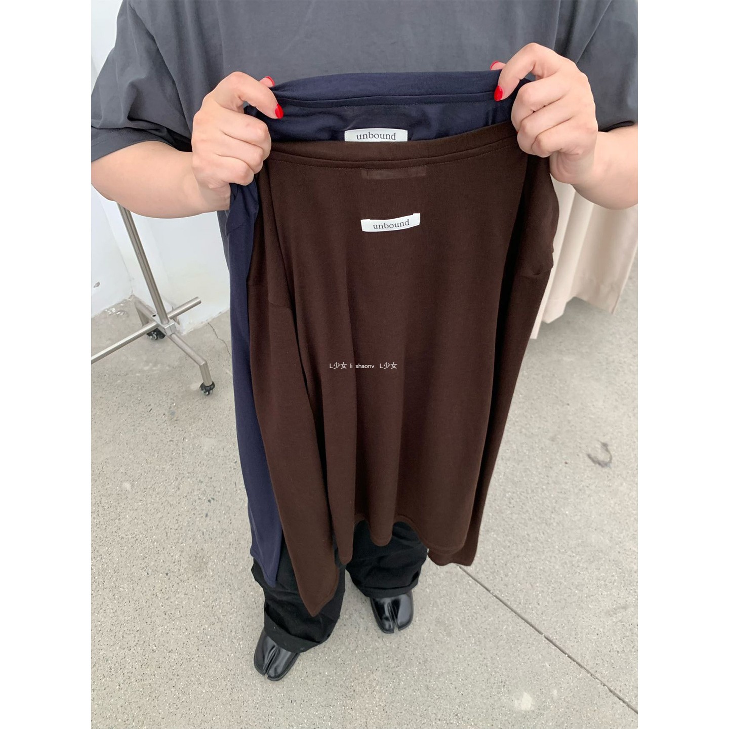 L少女 舒适感拉满！莱赛尔+羊毛 圆领长袖净版宽松薄款打底衫T恤