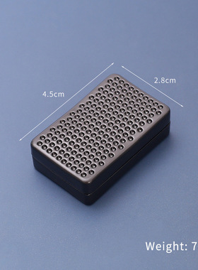 蜂窝音叉无限位推牌花式EDC解压玩具磁力推牌金属方块黑科技玩具