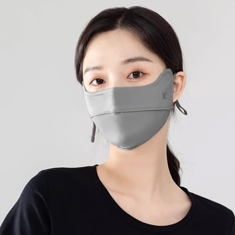 轻薄透气女防晒口罩vvc防晒