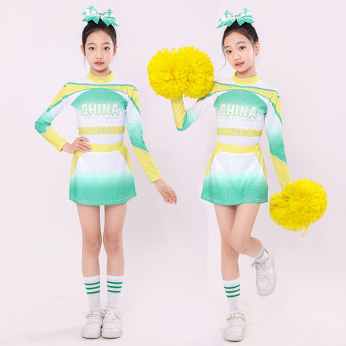 儿童专业啦啦队比赛服装