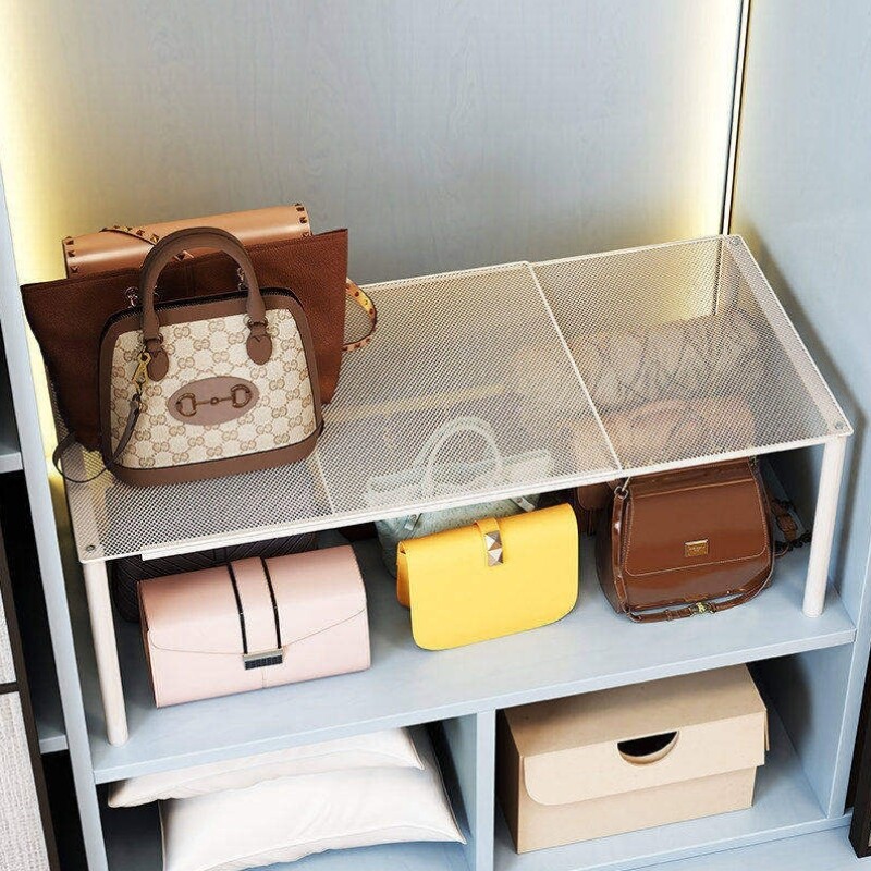 包包收纳神器柜子衣柜内衣橱包架放置架盒展示分隔板内衣家用挂袋