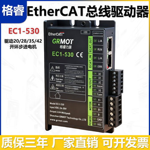 格睿EtherCAT总线驱动器开环套装