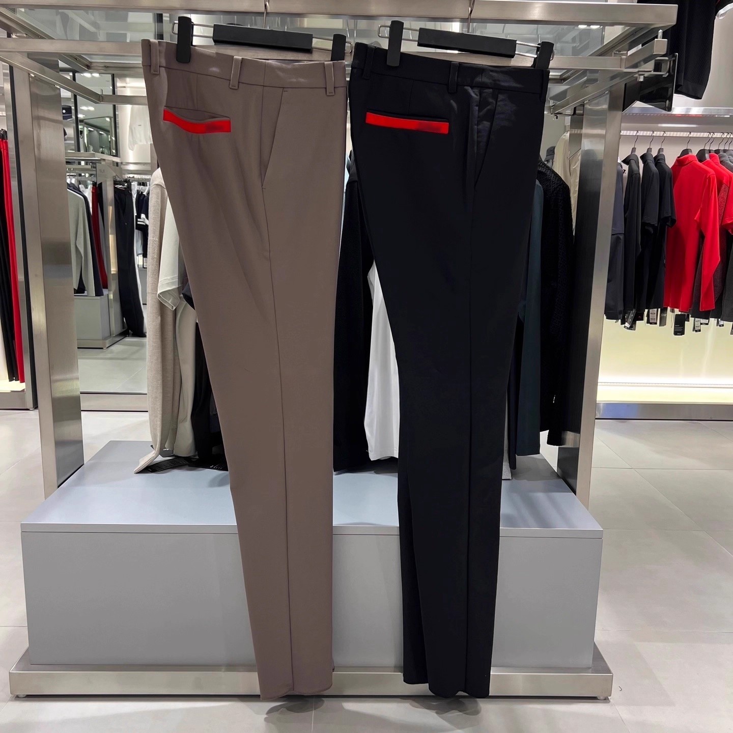 25韩国高尔夫男士修身休闲百搭舒适长裤运动弹力透气舒适golf球裤