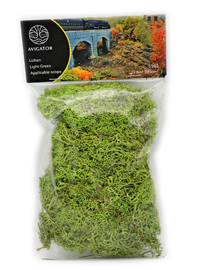 【Avigator仿真灌木】浅绿色地衣场景火车军事模型沙盘景观材料
