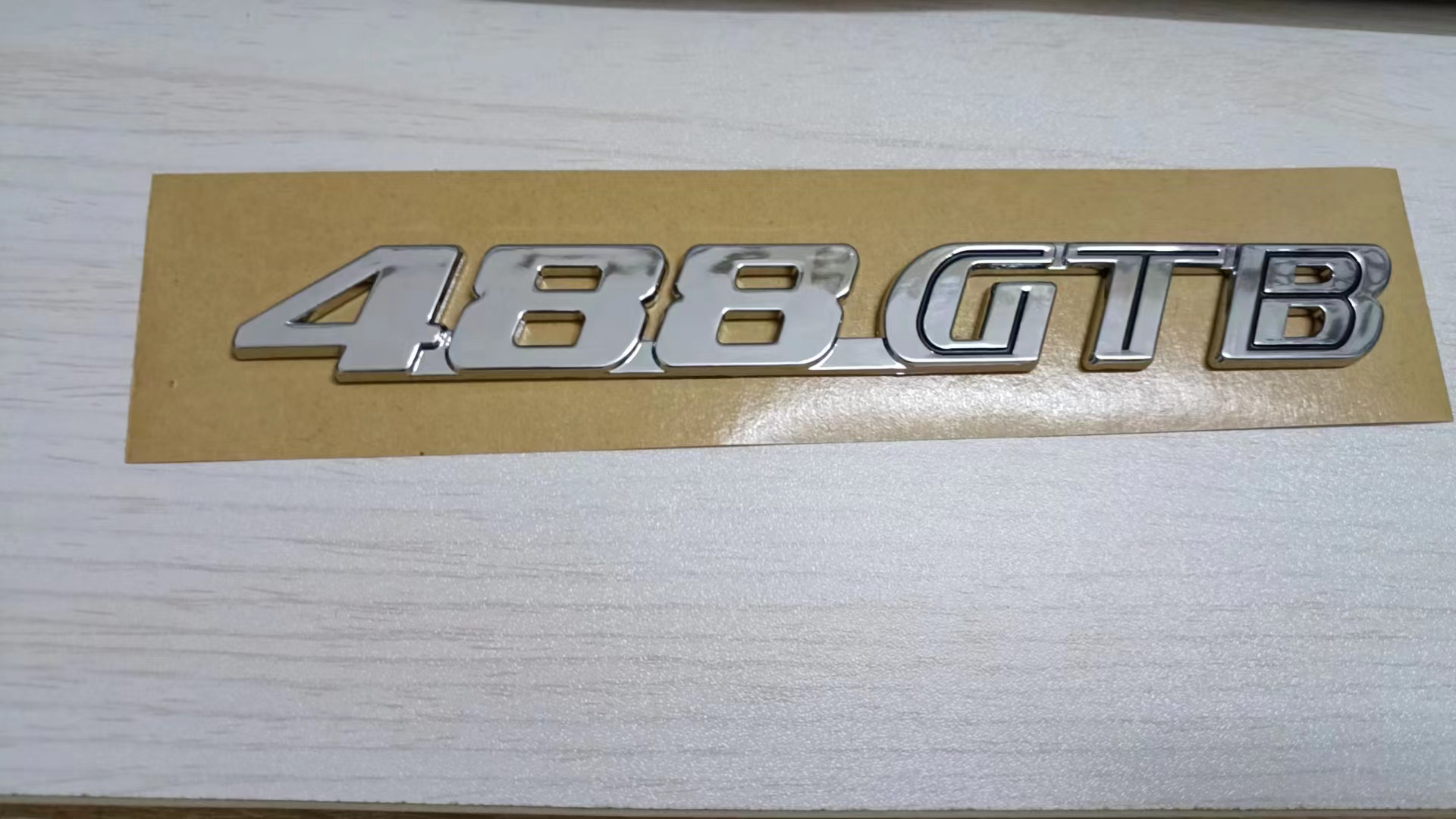 法拉利 488 gtb 车标 后车标 尾标 立体标 尾盖标志后字母标