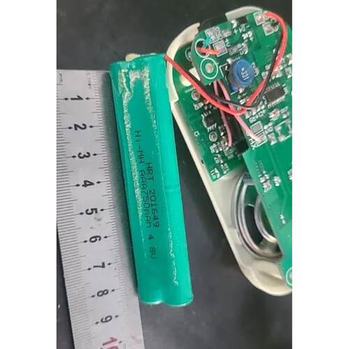 适用亚安利达TX200Sa型胎心监测仪电池 AAA 750mAh 4.8V