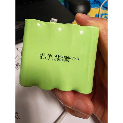适用北京科力建元 ZNB-XD输液泵电池NI-MH AA2000mAh9.6V充电电池