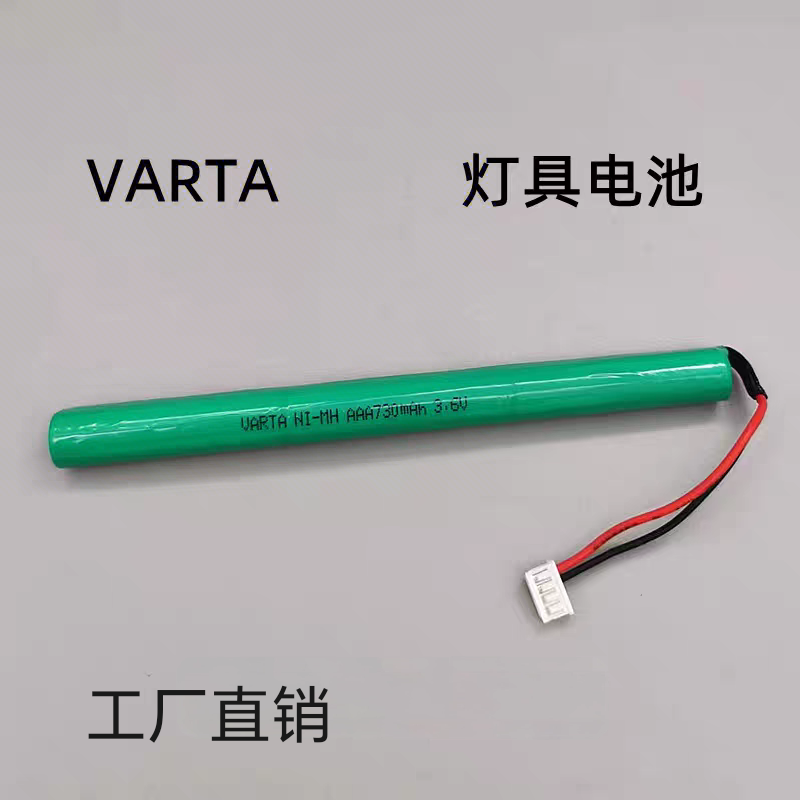 NI-MHAAA730mAh3.6V灯具电池组