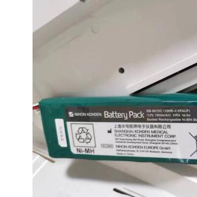 适用日本光电ECG-2250 ECG-2150心电图机 监护仪 1950mAh 12V电池