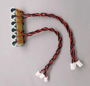 创科晟ER14250  ER14500 3.6V-6一体式 一次性锂电池带进口插接头