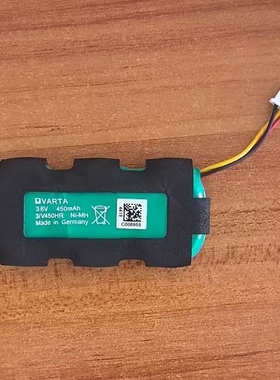 VARTA3.6V450mAh 3/V450HR Ni-MH福田大将军G9车载服务控制器电池