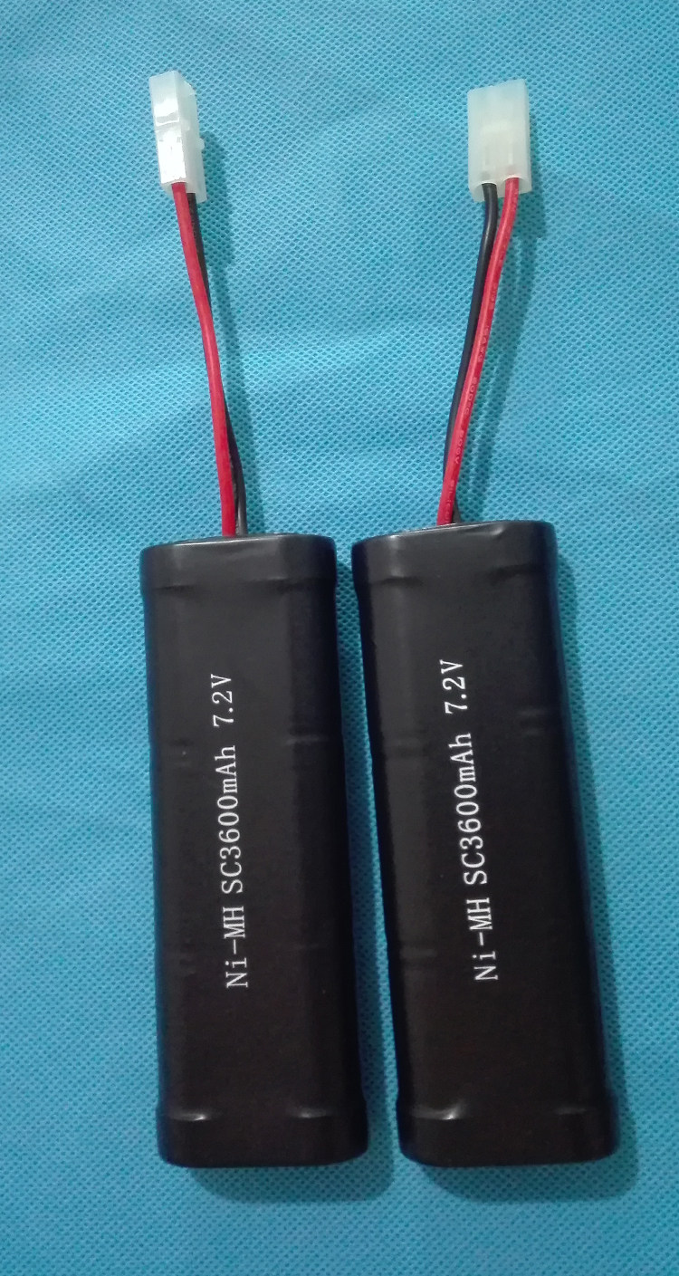 SC30007.2V动力镍氢充电池组航模飞机遥控玩具车模启动器电动快艇