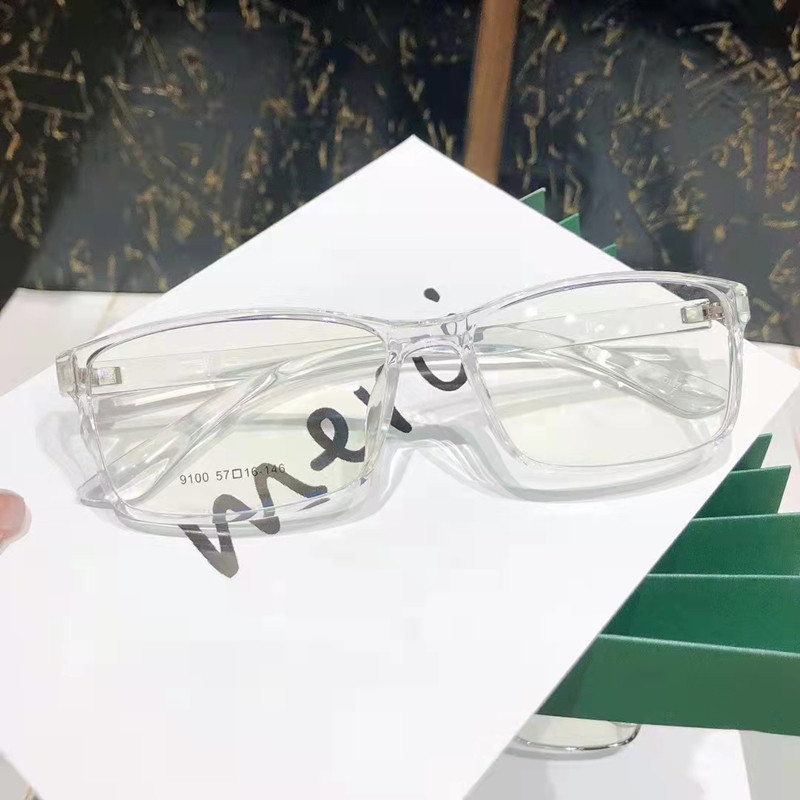 超轻tr90透明框可爱女时尚