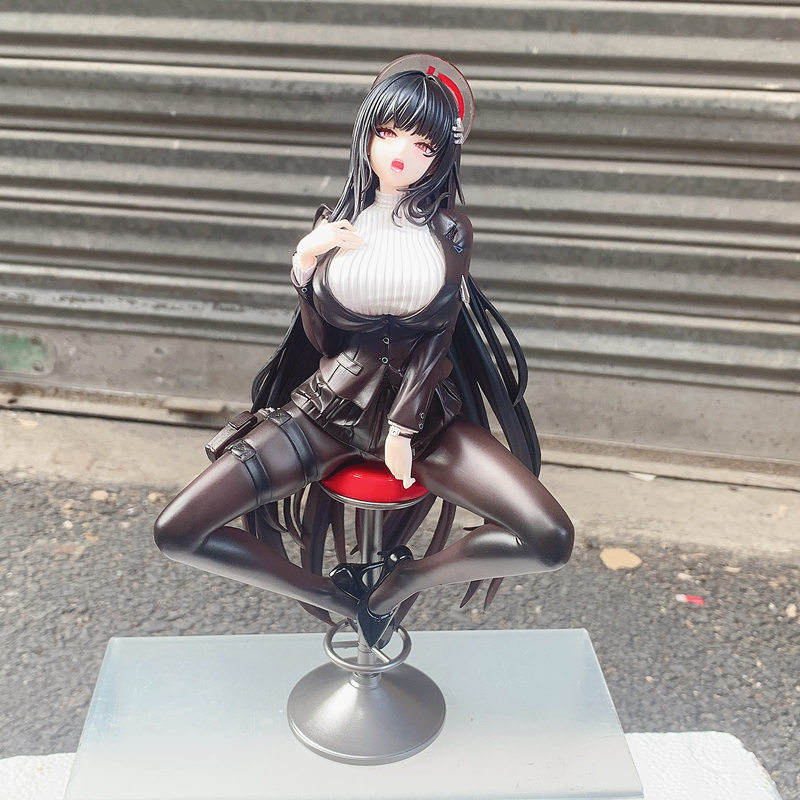 蔚蓝游戏 调月莉音手办二次元制服美少女模型周边桌面摆件礼物