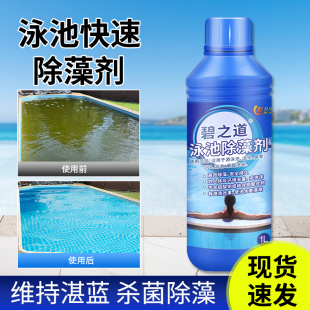 游泳池除藻剂儿童水池景观池杀菌灭藻剂防止清水变绿水质处理药剂