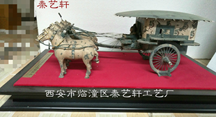 兵马俑工厂自营铜车马型号齐全 送朋友家居摆设商务礼品出国礼品