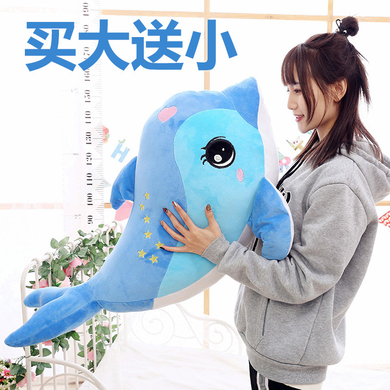 可爱海豚毛绒玩具公仔海洋公园图片