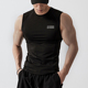 王炸 运动T恤弹力速干透气跑步坎肩背心男 冰感健身服紧身背心无袖