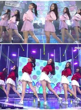 gfriend韩国女团同款啦啦队操韩舞台套装爵士跳舞蹈学生打歌成人