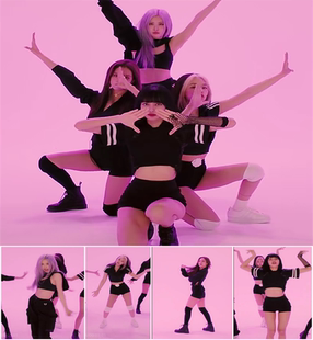 blackpink同款 跳舞台lisa 爵士舞JAZZ嘻哈街舞表演出服打歌服套装