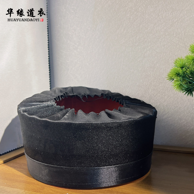 道帽道士帽混元巾网纱绸缎布面三清巾素面巾道家庄子巾