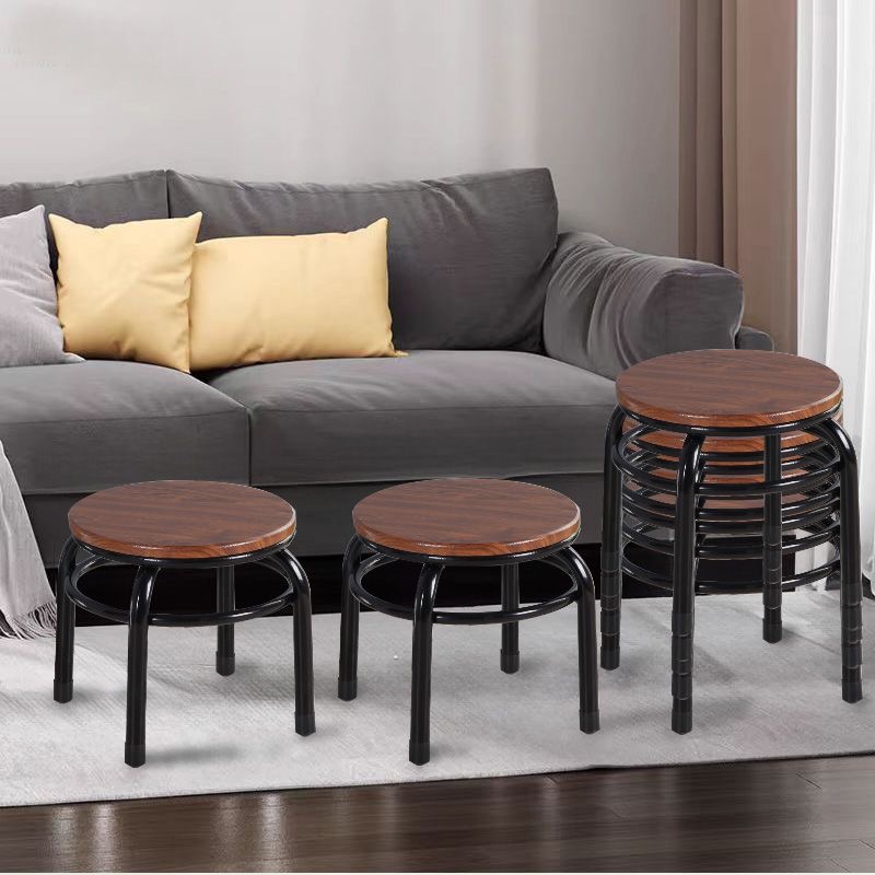 软硬座化妆软包试鞋矮凳小凳子家用创意新中式仿实木客厅成人儿童