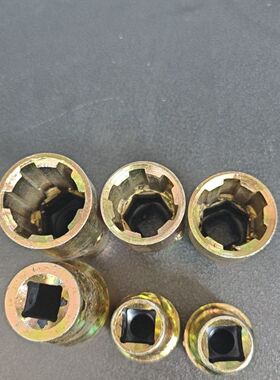 启闭机摇把改装电动花键头扳手25mm/28mm/32mm电动接口12.5