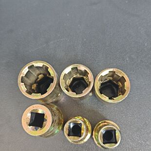 启闭机摇把改装电动花键头扳手25mm/28mm/32mm电动接口