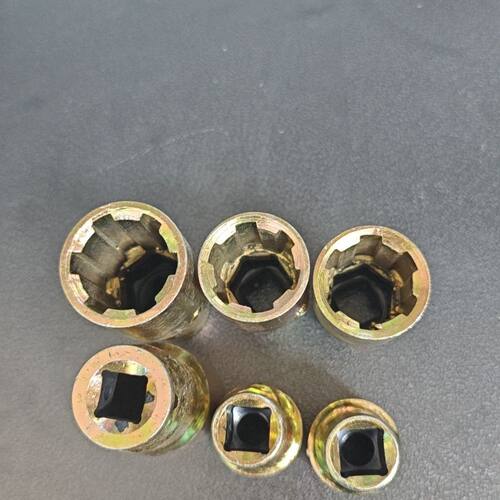 启闭机摇把改装电动花键头扳手25mm/28mm/32mm电动接口12.5