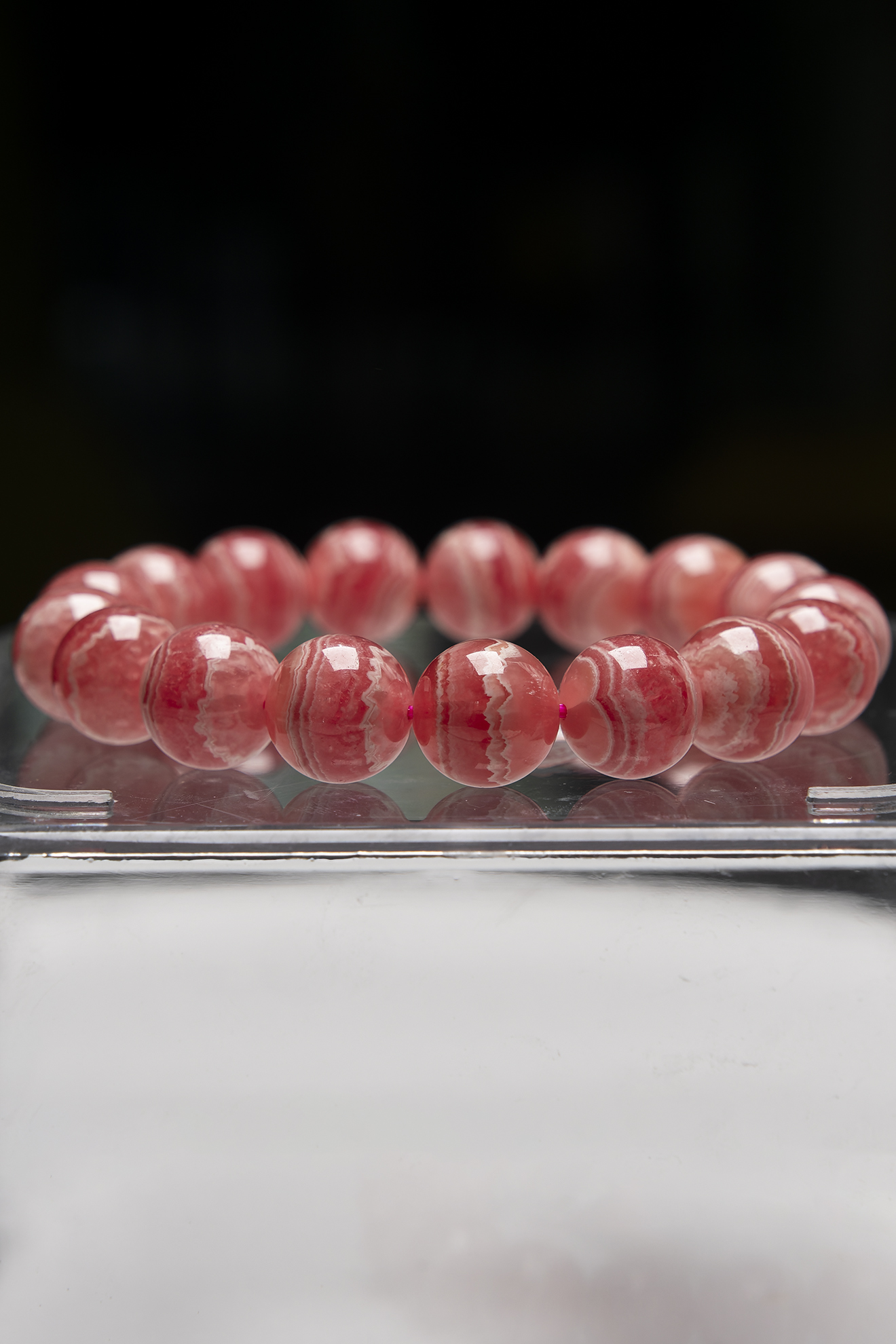 天然红纹石蕾丝五花肉老矿高冰