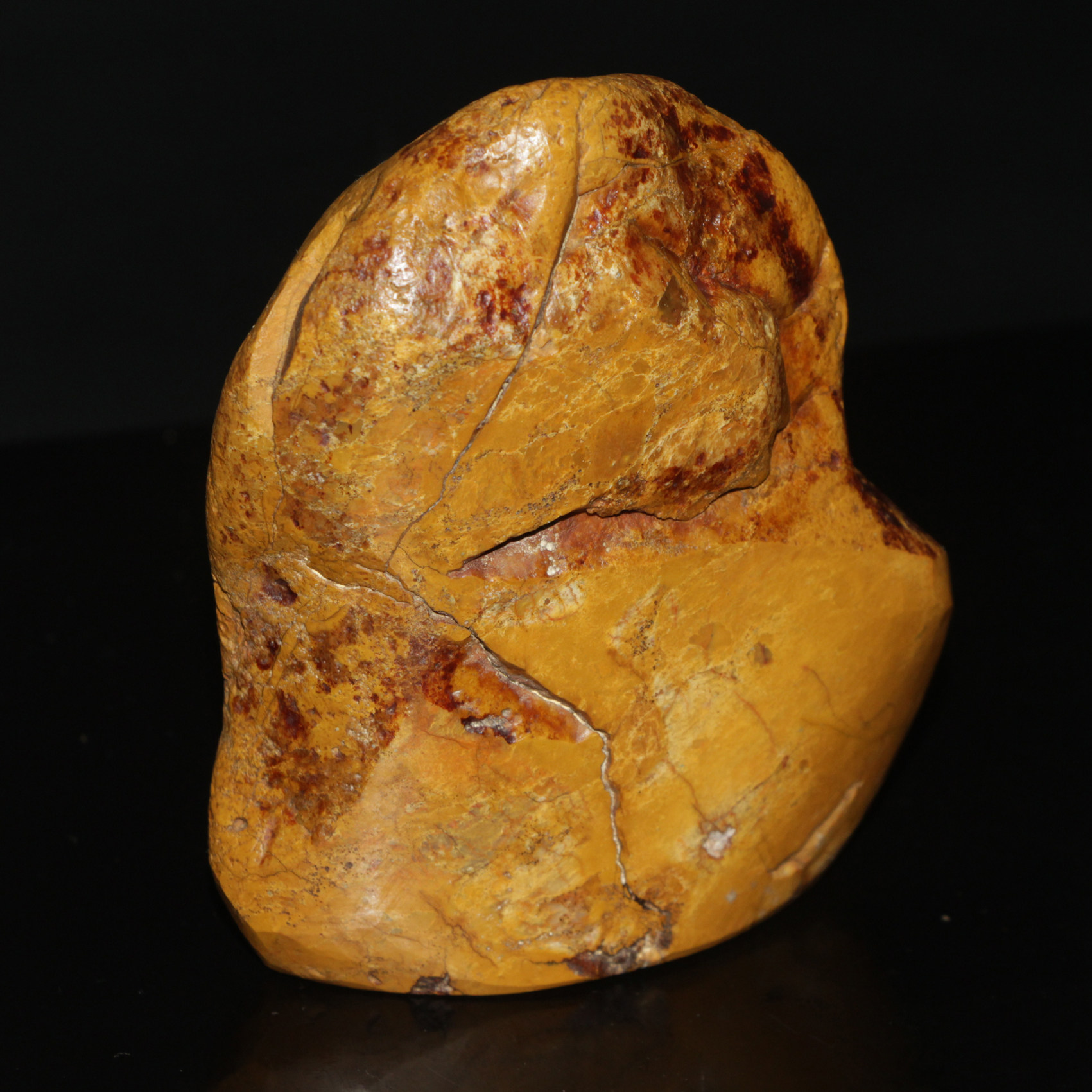 中国名石印章朱砂冻芙蓉无头佛石天然石材新款大号随形章篆刻雕刻