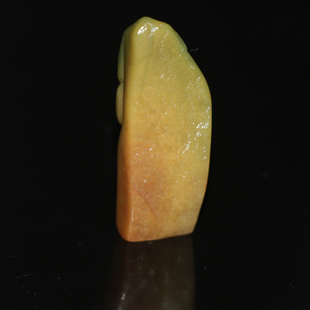 艾叶绿印章少见寿山石品种收藏书画闲章手工篆刻定制一物一拍新款