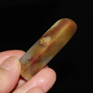 今古堂昌化鸡血石印章1×1.2厘米小方章书画印章篆刻老坑细腻软底